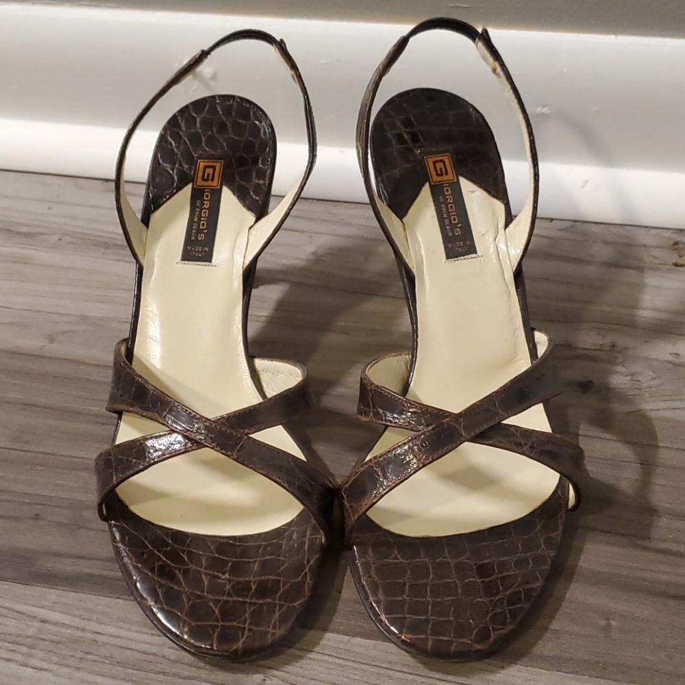 Beautiful Heeled Sandals Of Palm Beach Gem